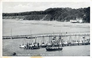 Neukuhren, Kreis Samland Neukuhren, Hafen und Strand 