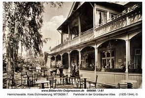 Heinrichswalde Kr. Elchniederung, Kreis Elchniederung Grünbaumer Allee