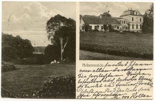 Hohenwalde Kr. Heiligenbeil, Kreis Heiligenbeil Hohenwalde Kr. Heiligenbeil, Gutshaus und Park 
