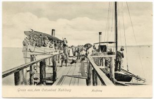 Kahlberg-Liep, Ort, Kreis Elbing Kahlberg-Liep, Haffsteg 