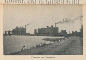 Königsberg (Pr.), Stadtkreis Königsberg Königsberg (Pr.), Die Walzmühle und Silospeicher 