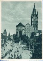 Königsberg (Pr.), Stadtkreis Königsberg Kaiser-Wilhelm-Platz Königsberg (Pr.), Kaiser-Wilhelm-Platz mit Schloß XXV Königsberg, Stadtteil Altstadt (Umgebung des Schlosses)