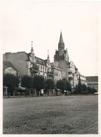 Lyck, Stadt, Kreis Lyck Lyck, Marktplatz mit Evang. Kirche II Лык, рыночная площадь с евангелической церковью, II