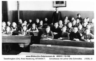 Tawellenbruch, Ort und Forstamt, Kreis Elchniederung 