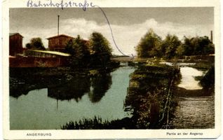 Angerburg Kr. Angerburg, Stadt, Kreis Angerburg Bahnhofstraße