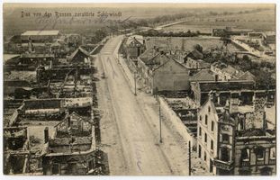 Schirwindt, Stadt, Kreis Schloßberg Schirwindt, Das zerstörte Schirwindt VI Erster Weltkrieg