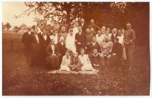 Kurau, Försterei, Kreis Braunsberg Födersdorf, Hochzeit Förster 