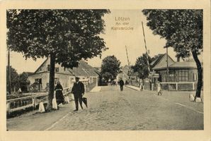 Lötzen, Stadt, Kreis Lötzen Lötzen, An der Kanalbrücke 