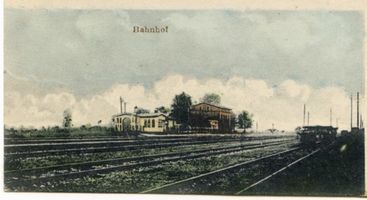 Göttkendorf, Kreis Allenstein Göttkendorf, Bahnhof 