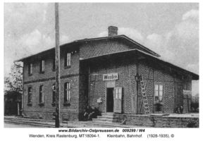 Wenden (Ostpr.), Ort, Kreis Rastenburg 
