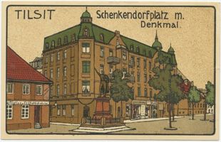 Tilsit, Stadt, Stadtkreis Tilsit Schenkendorfplatz