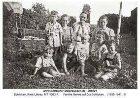 Schlicken, Kreis Labiau 