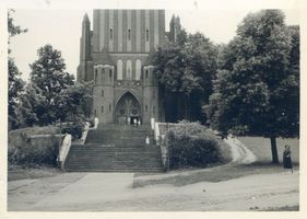 Allenstein, Stadtkreis Allenstein Jägerstraße Allenstein, Jägerstraße, Garnisonkirche Алленштайн, Егерштрассе, гарнизонная церковь