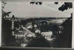 Preußisch Holland, Stadt, Kreis Preußisch Holland Preußisch Holland, Blick von der Schlosspromenade 