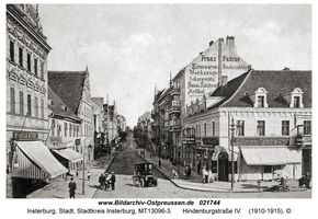 Insterburg, Stadt, Stadtkreis Insterburg Hindenburgstraße (fr. Goldaper Straße֨枆蟬뚶ße) 1, 83,