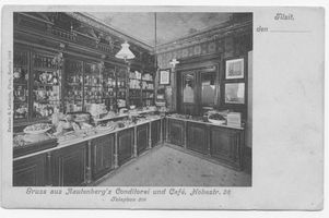 Tilsit, Stadt, Stadtkreis Tilsit Hohe Straße 28 Tilsit, Hohe Str. 28, Marzipanfabrik, Conditorei und Cafe Rautenberg 