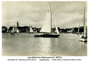 Nikolaiken Kr. Sensburg, Kreis Sensburg  