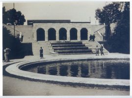 Königsberg (Pr.), Stadtkreis Königsberg Königsberg, Kaskaden am Schlossteich XL Königsberg, Schloßteich