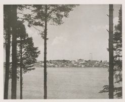 Niklaskirchen, Kreis Stuhm Nikolaiken, Ortsansicht, Blick auf die Stadt Николаикен, вид посёлка, вид на город