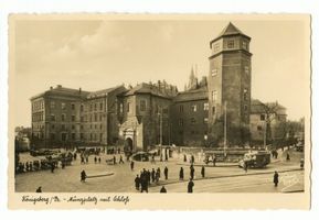Königsberg (Pr.), Stadtkreis Königsberg Münzplatz Königsberg (Pr.), Münzplatz mit Schloß Königsberg, Schloß