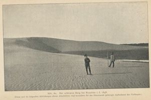 Rossitten Kr. Samland, Kreis Samland Rossitten Kr. Samland, Der Schwarze Berg I Kurische Nehrung, Dünen