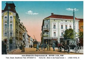 Tilsit, Stadt, Stadtkreis Tilsit Hohe Straße