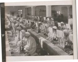 Palmnicken, Kreis Samland Palmnicken, Palmnicken, Arbeiterinnen im Bernsteinwerk Пальмникен, работницы на янтарной фабрике