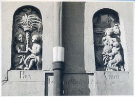 Königsberg (Pr.), Stadtkreis Königsberg Bohlwerksgasse 18-19 Königsberg (Pr.), Bohlwerksgasse, Speichermarken  Pax  und  Amor  Königsberg, Speicherviertel am Hundegatt (Lastadie)