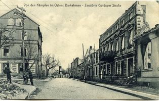 Angerapp, Stadt, Kreis Angerapp Goldaper Straße