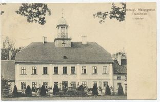 Trakehnen, Kreis Ebenrode Trakehnen, Schloss (Landstallmeisterhaus) Тракенен, замок (дом обер-шталмейстера)