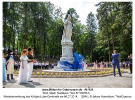 Tilsit, Stadt, Stadtkreis Tilsit   Tilsit, Park Jakobsruh, Königin-Luise-Denkmal