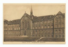 Lötzen, Stadt, Kreis Lötzen Lötzen, Kriegslazarett (Diakonissenhaus Betanien) Лётцен, военный лазарет (дом диаконисс «Вифания»)