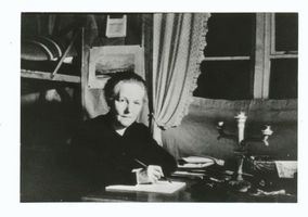  Ganz Ostpreußen, Agnes Miegel in Oxböl (Dänemark) Miegel, Agnes (Schriftstellerin)