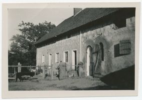 Obrotten, Kreis Samland Obrotten, Haus Klemm, Hofseite Оброттен, дом Клемма, сторона двора