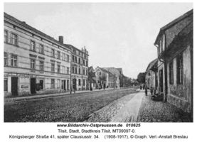 Tilsit, Stadt, Stadtkreis Tilsit Clausiusstraße 34-31