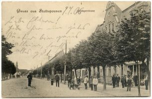 Ebenrode, Stadt, Kreis Ebenrode Stallupönen, Goldaper Straße X 