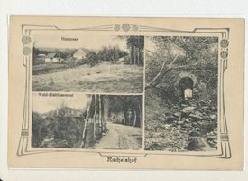 Rachelshof, Ort und Bahnstation, Kreis Marienwerder 