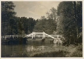 Allenstein, Stadtkreis Allenstein Allenstein, Stadtwald, Justusbrücke II Allenstein, Stadtwald