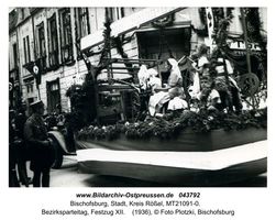 Bischofsburg, Stadt, Kreis Rößel 