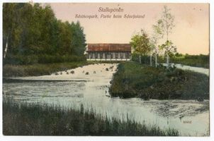 Ebenrode, Stadt, Kreis Ebenrode Ebenrode fr. Stallupönen, Schützenpark - Partie am Schießstand III 