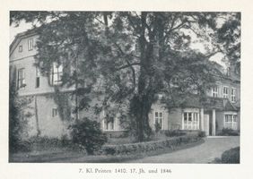 Groß Peisten, Gut, Kreis Preußisch Eylau Groß Peisten, Gutshaus von 1410, Umbauten 17. Jh. und 1846 