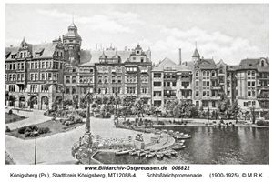 Königsberg (Pr.), Stadtkreis Königsberg Schlossteichpromenade