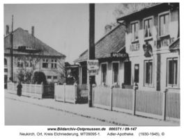 Neukirch, Ort, Kreis Elchniederung Hauptstraße