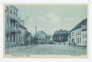 Schippenbeil, Kreis Bartenstein Schippenbeil, Straßenpartie II 