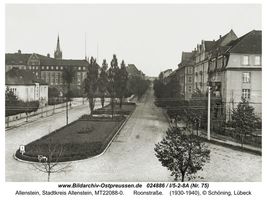 Allenstein, Stadtkreis Allenstein Roonstraße roonstra