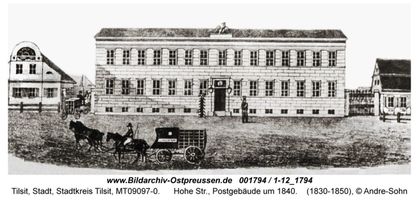 Tilsit, Stadt, Stadtkreis Tilsit Hohe Straße