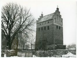 Gilgenburg, Kreis Osterode Gilgenburg, Glockenturm bei der Kirche 