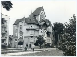 Allenstein, Stadtkreis Allenstein Kaiserstraße Allenstein, Kaiserstraße, Villa gegenüber dem Gericht 