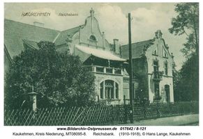 Kuckerneese, Ort, Kreis Elchniederung Tilsiter Straße