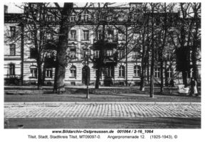 Tilsit, Stadt, Stadtkreis Tilsit Angerpromenade 12